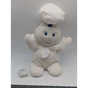 Pillsbury Doughboy Sounds Plush 17 Inch‎ 1997 Stuffed Animal Toy